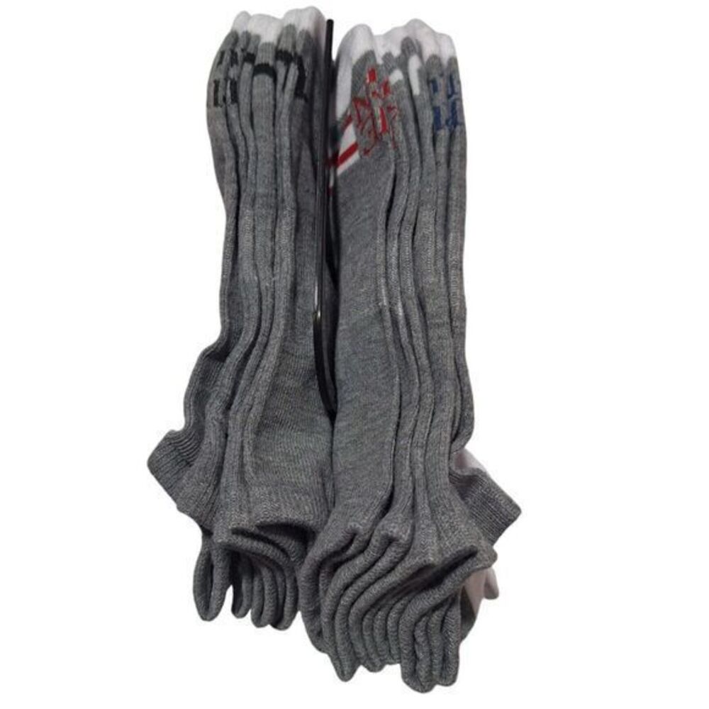 True‎ Religion Men's Low Cut Socks 12 Pack Size 10-13 Cushioned Gray White-NEW - Picture 4 of 10